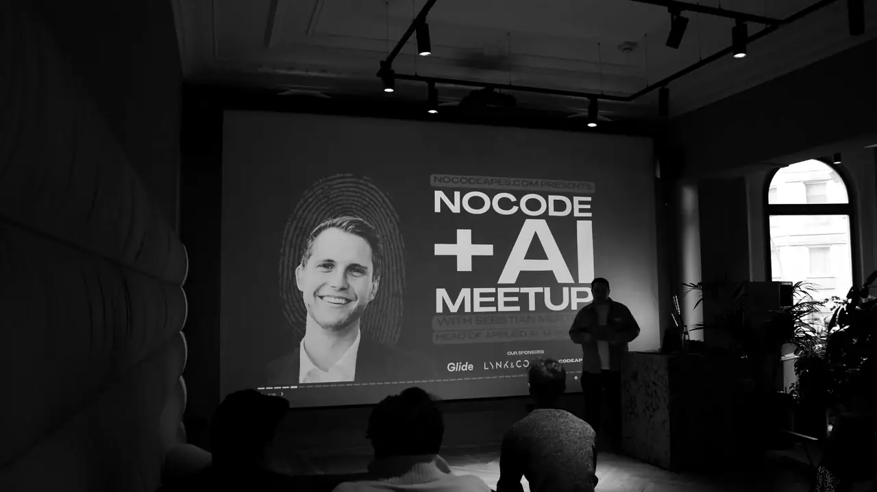 Sebastian Mertens (Make.com) on screen via video
