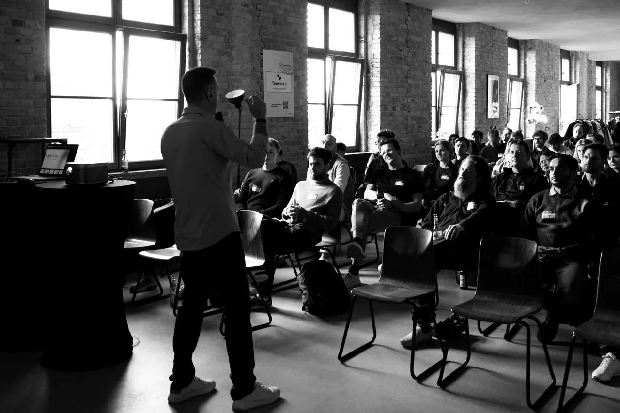 Patrick Cowden (The Beyond Company) on the mic