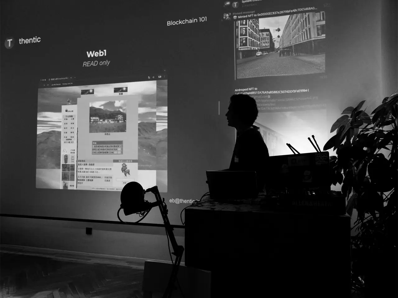 Live demo on screen