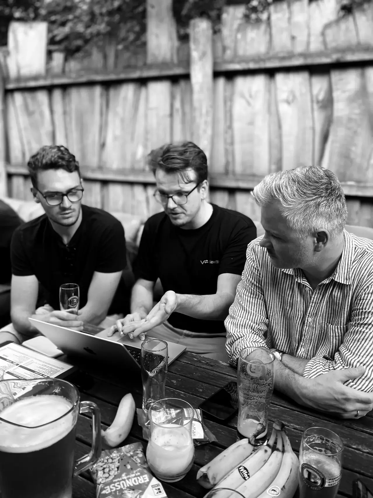 Conversations at the beer table