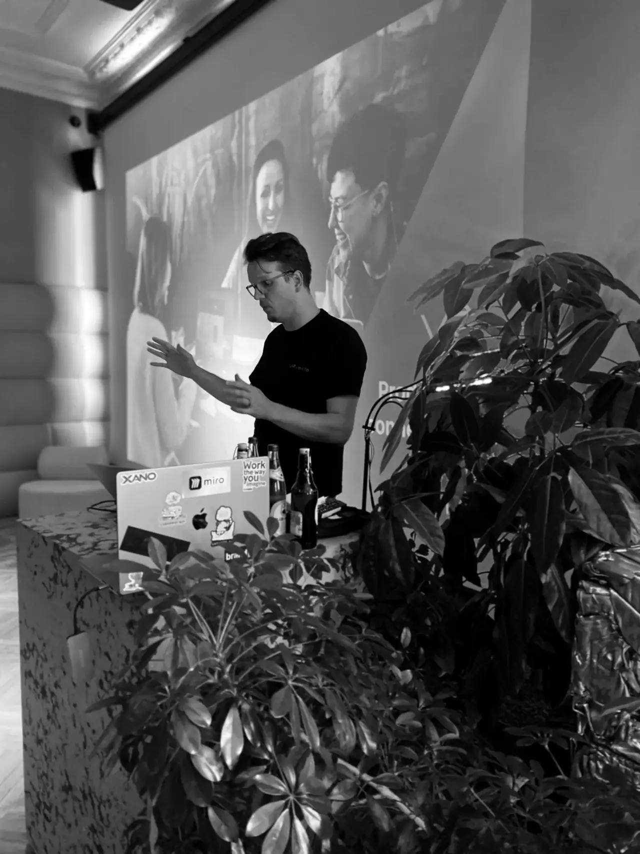 Live demo on screen