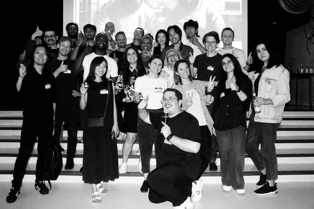 Group photo at Backfabrik