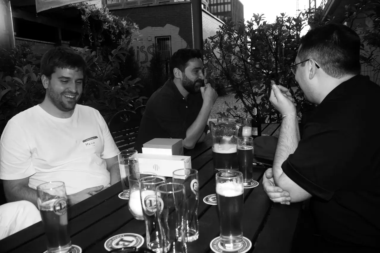 Conversations at the beer table