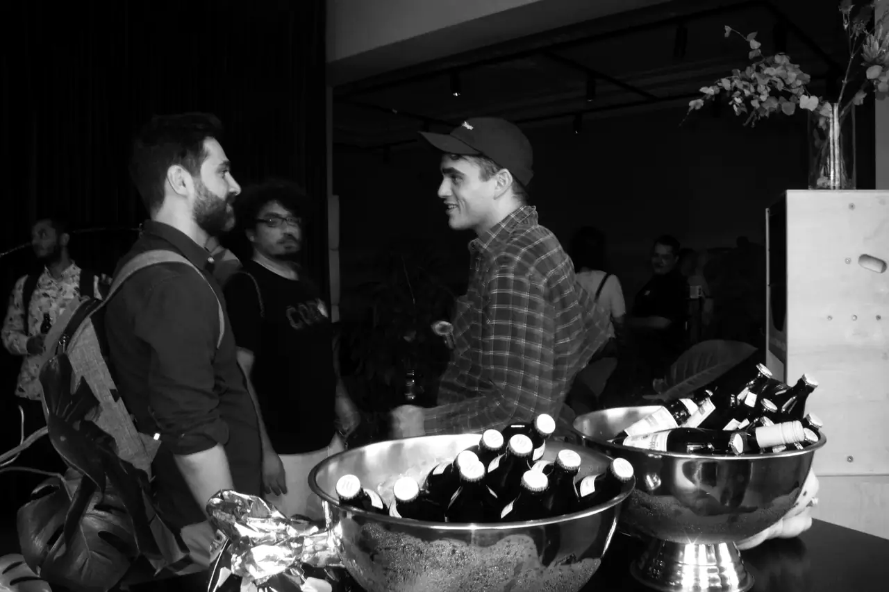 Drinks and conversation