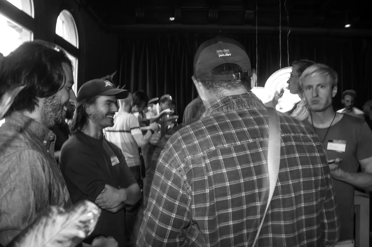 Conversations in the green room