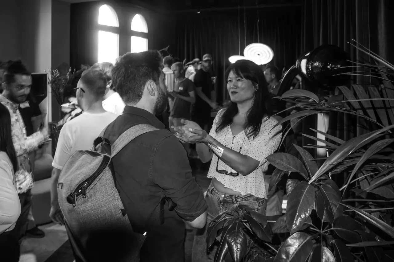 Networking after the talks