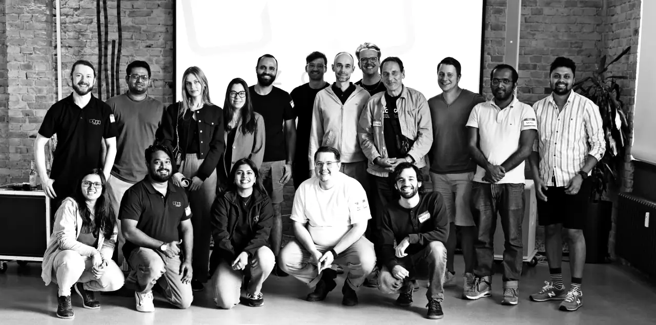 Gruppenfoto der Zoho Creator Edition im w3.hub